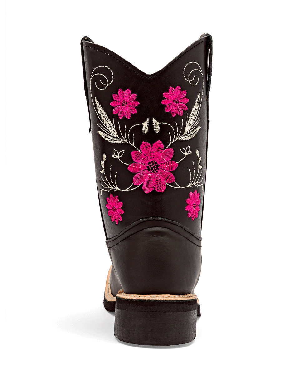Bota cowboy arriba del tobillo para mujer 3
