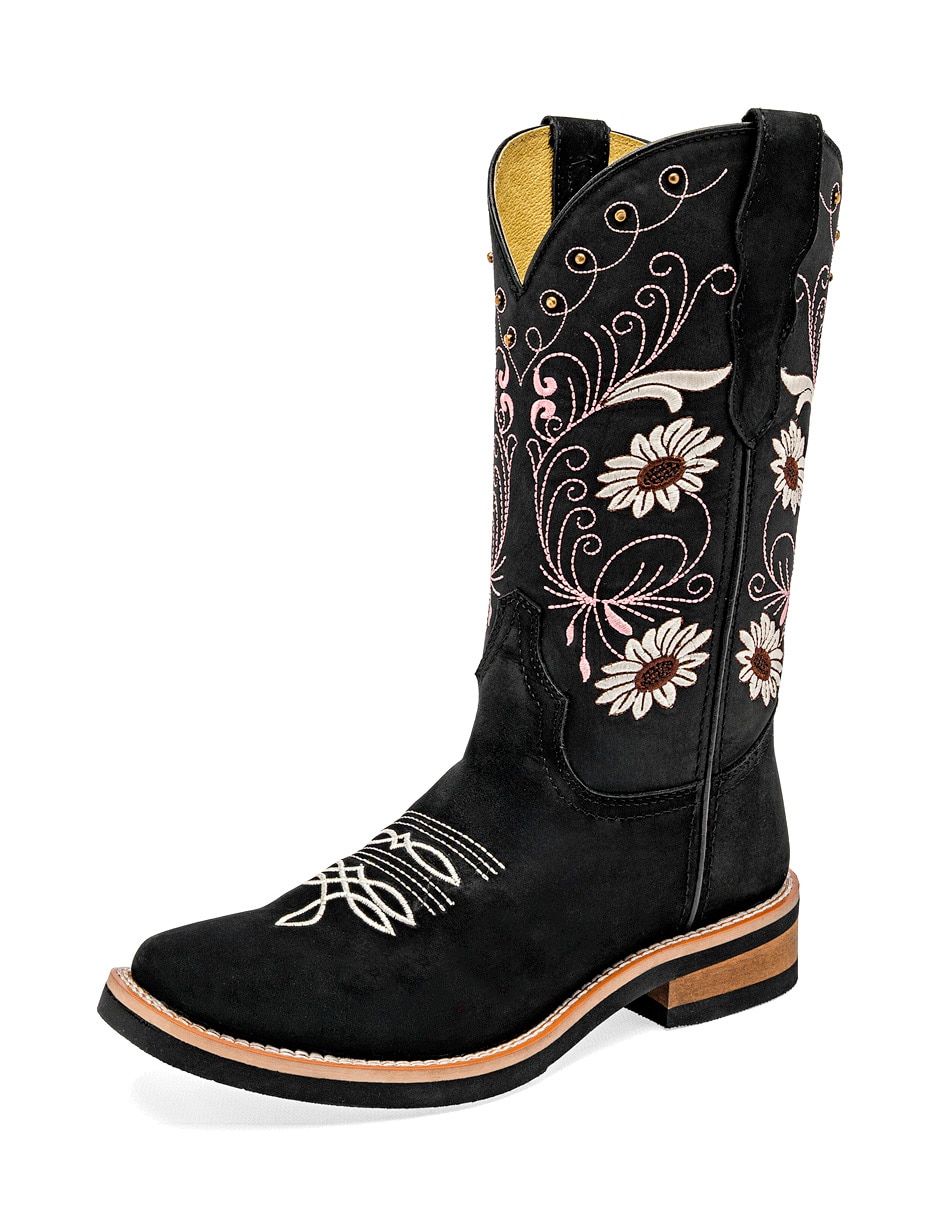 Bota cowboy arriba del tobillo Taguesi para mujer