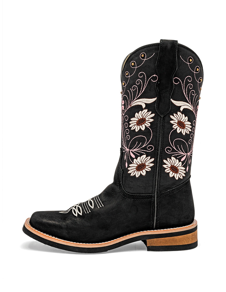 Bota cowboy arriba del tobillo Taguesi para mujer