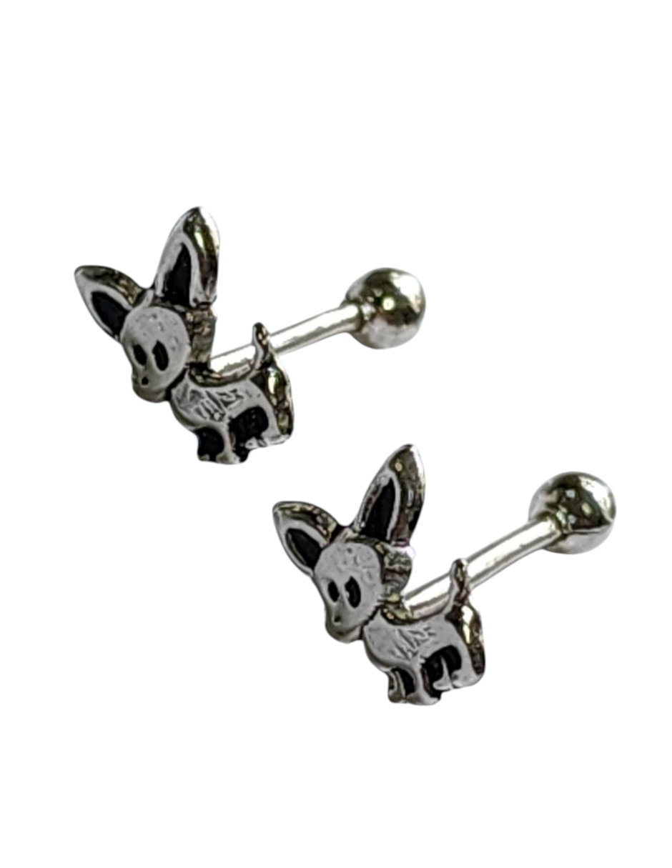 Broqueles de (si aplica) Perro No aplica LIMERENCE BY CLAUDIA HERRERA chihuahua de Plata P 925 con acabado Brillante Sin gema