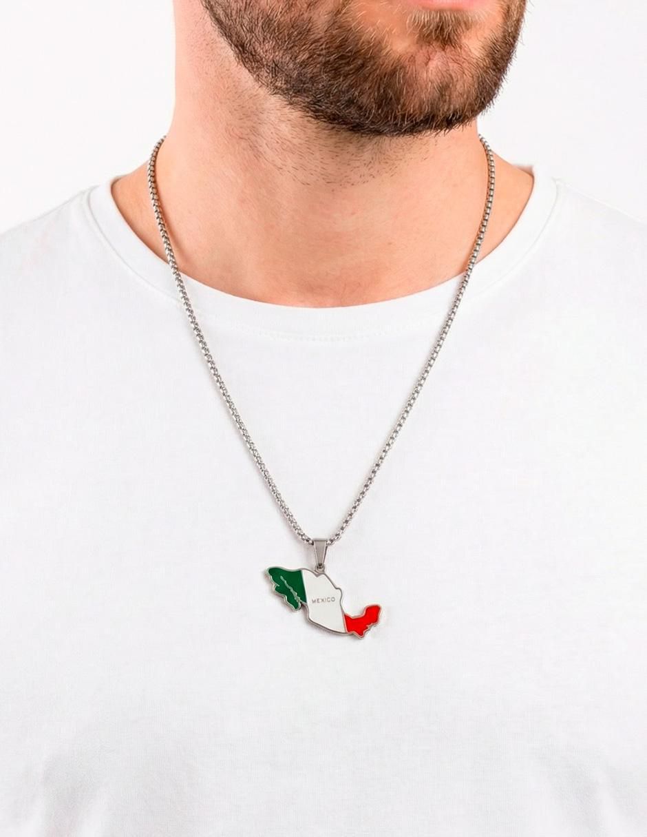 Collar con dije de México Ana Maria Mexico México Querido