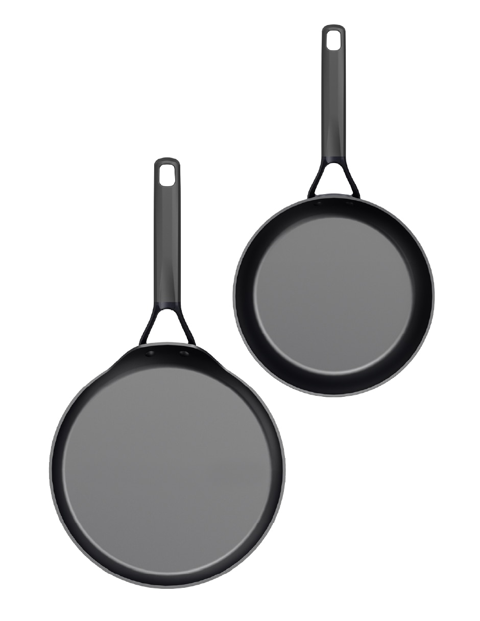 Set de sartenes Black Pro de aluminio forjado 2 piezas