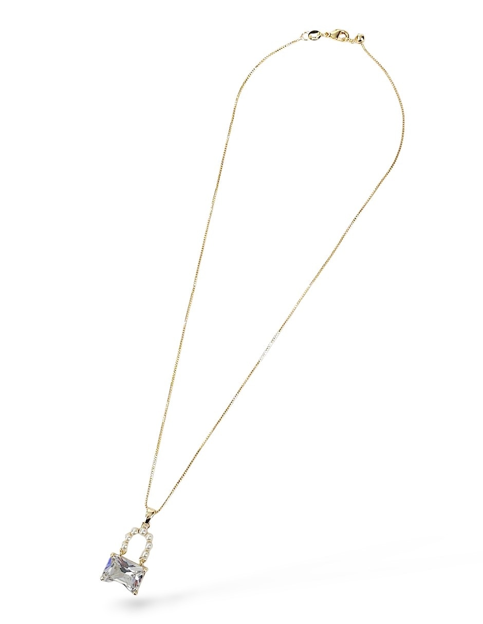 Aretes y collar de (si aplica) Diferentes formas GENERICO Sin familia o colección No aplica de Oro laminado 18 k Zirconia