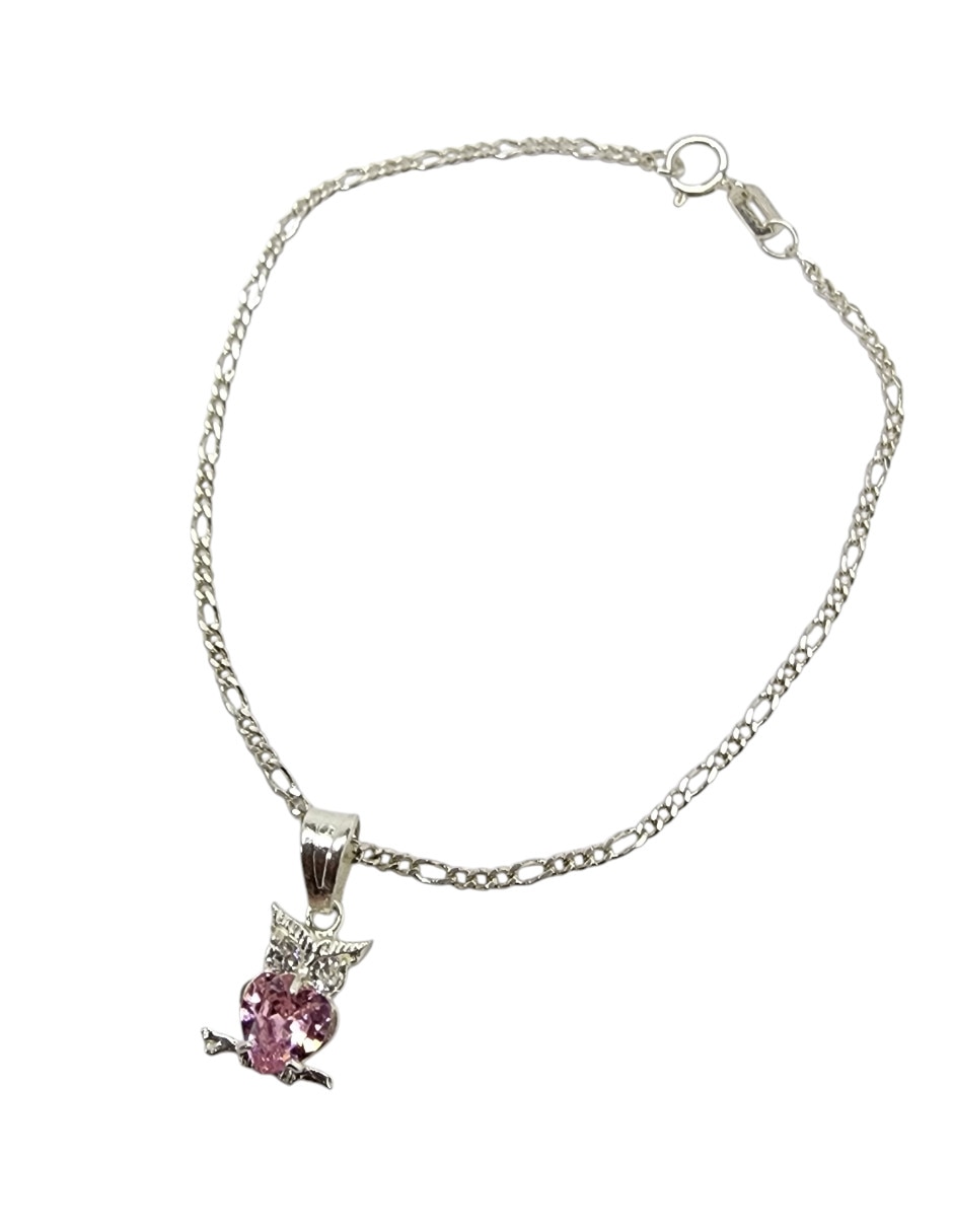 Pulsera de plata p 925 con acabado brillante