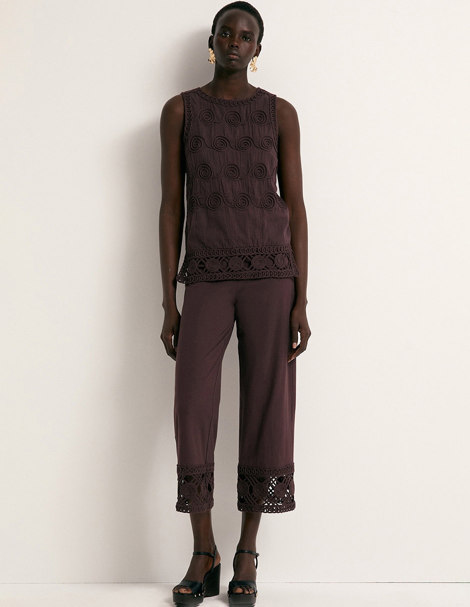 Pantalón coulotte para mujer Pantalón coulotte para mujer