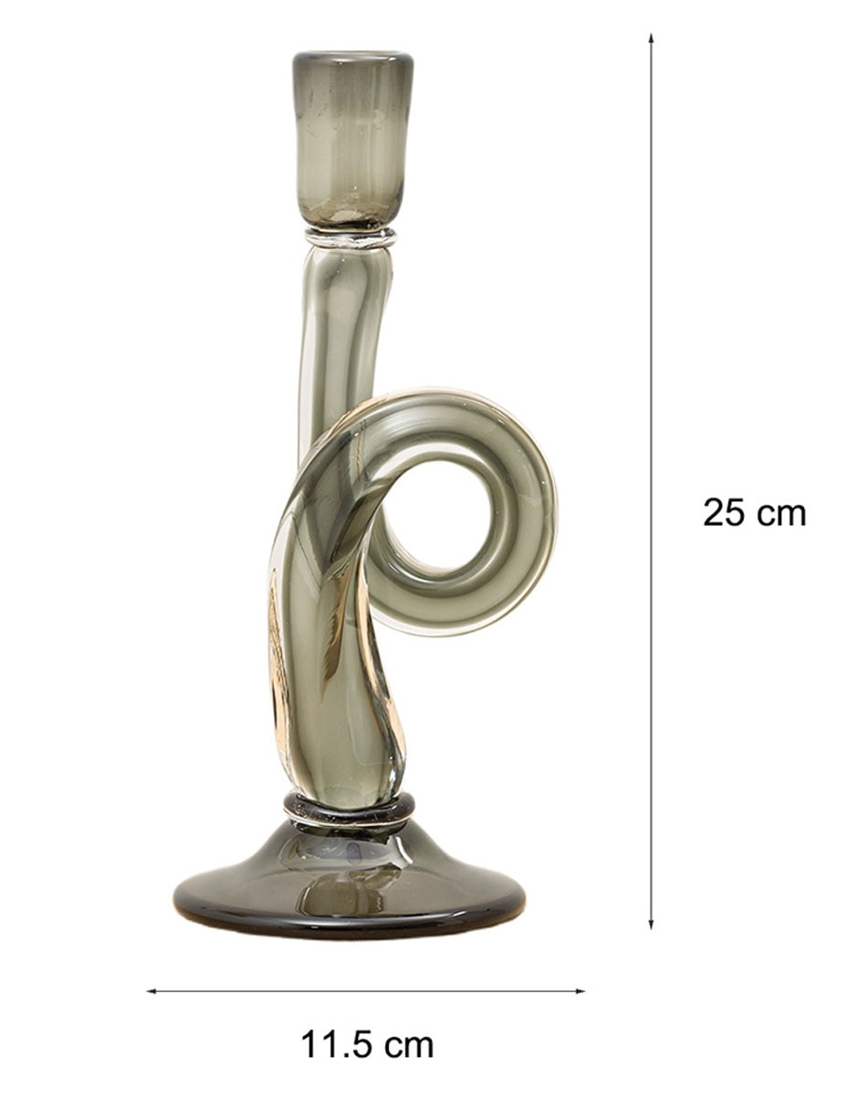 Portavela de vidrio 5