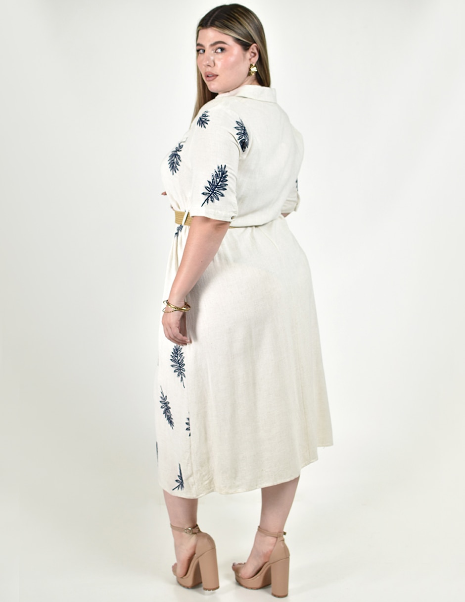 Vestido midi casual para mujer 5