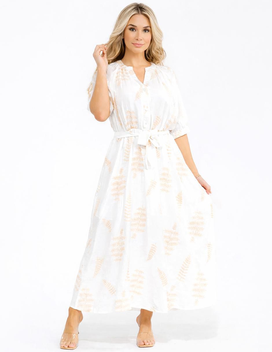 Vestido midi casual para mujer Vestido midi casual para mujer