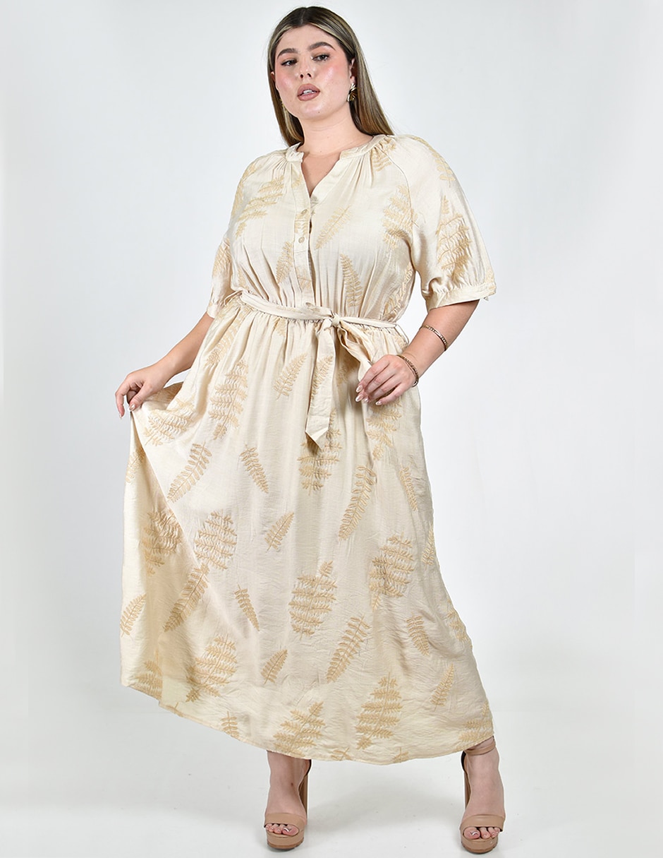 Vestido midi casual para mujer Vestido midi casual para mujer