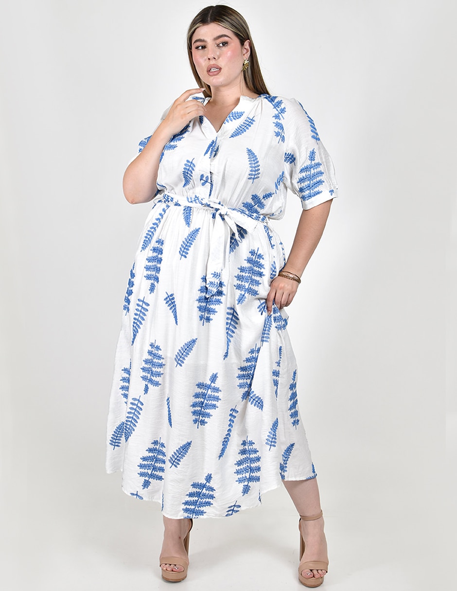 Vestido midi casual para mujer 4