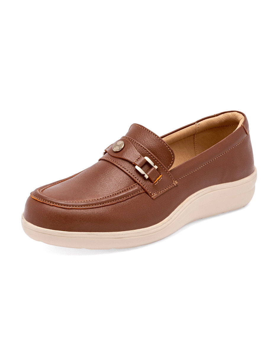 Mocasín de piel para mujer 5