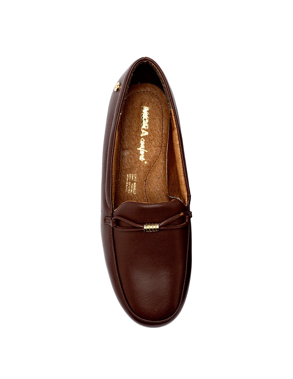 Zapato Mora Confort de piel para mujer