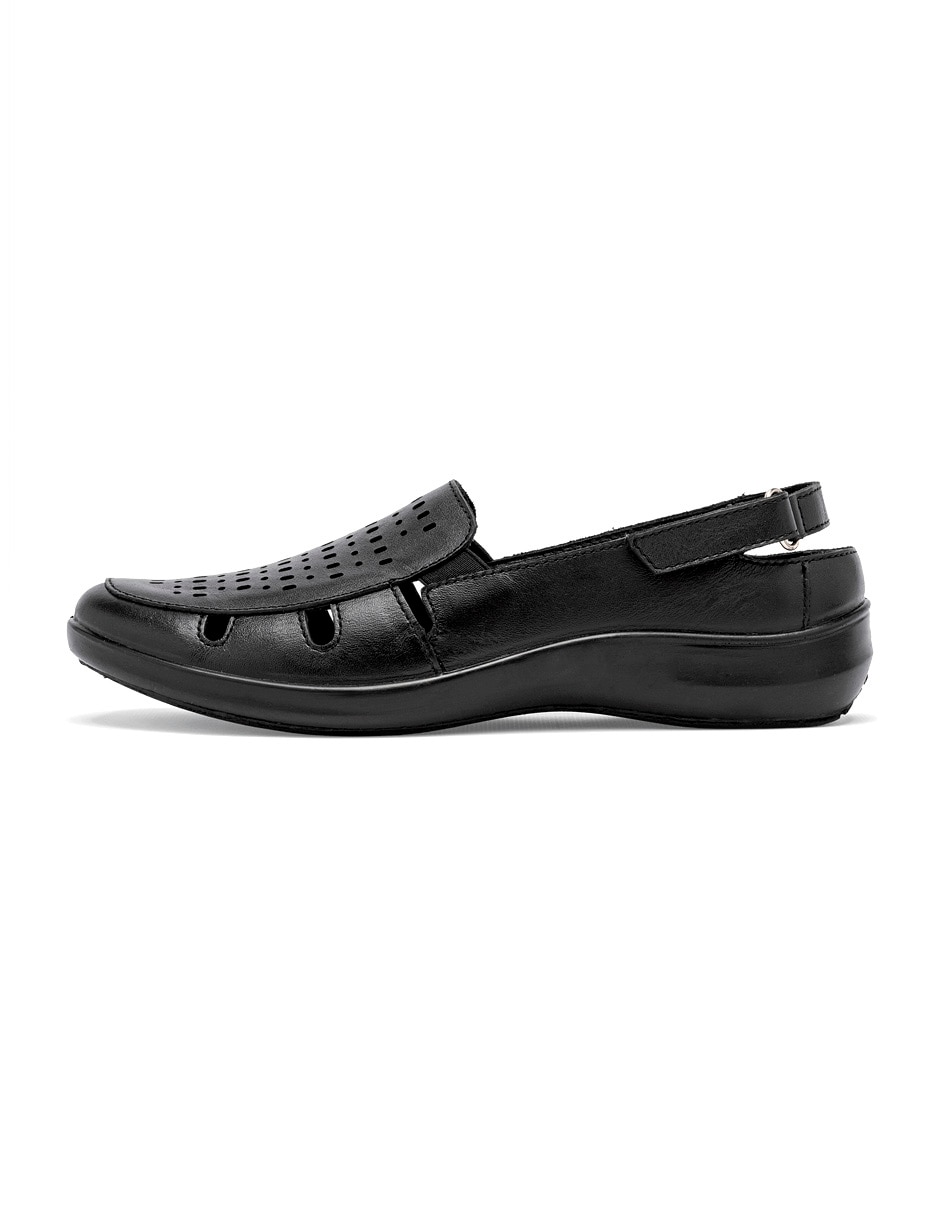 Zapato de piel para mujer