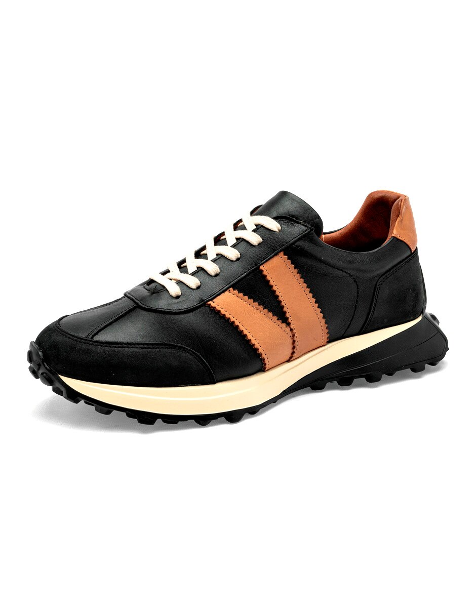 Tenis de piel para hombre 5
