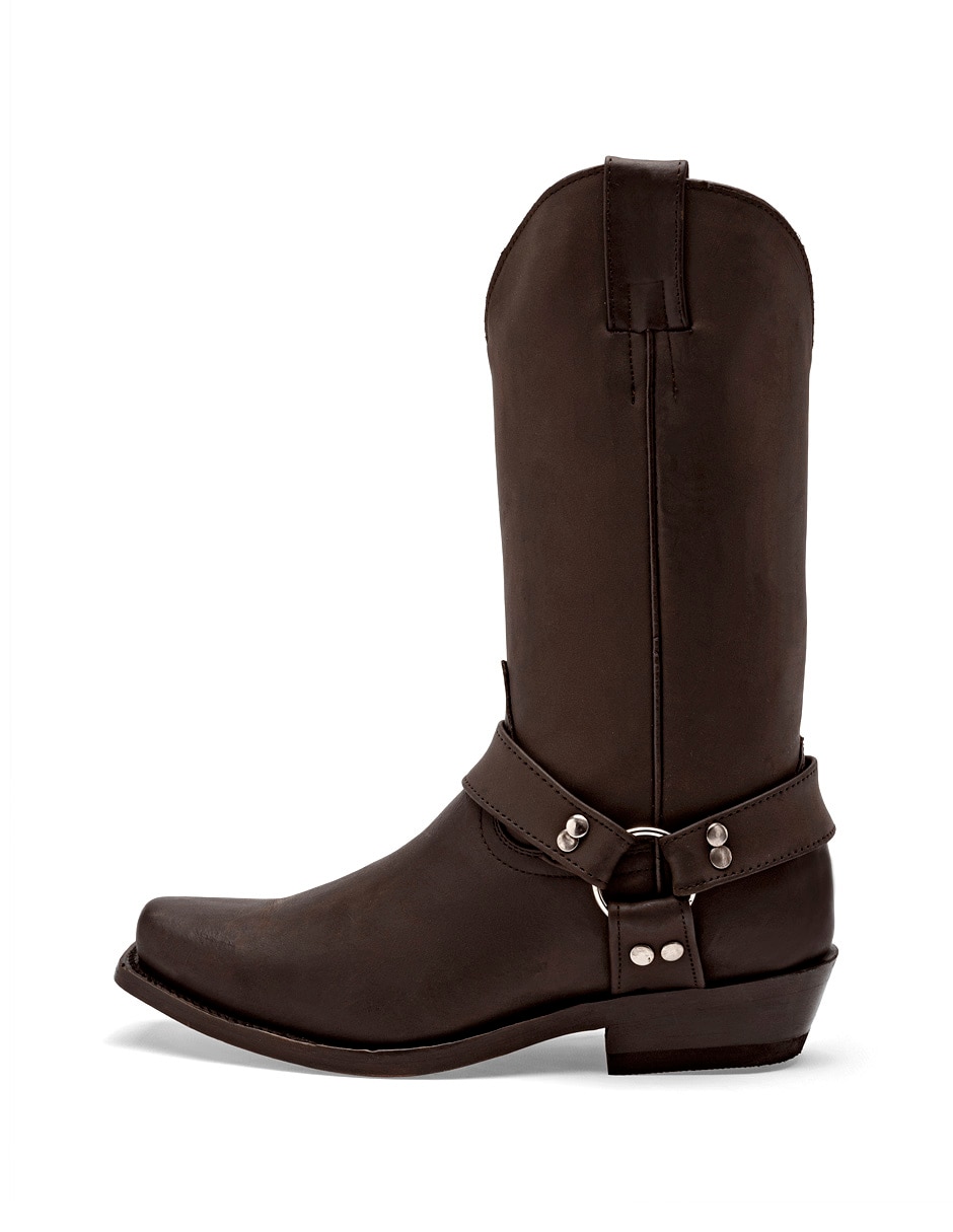 Bota de piel para hombre