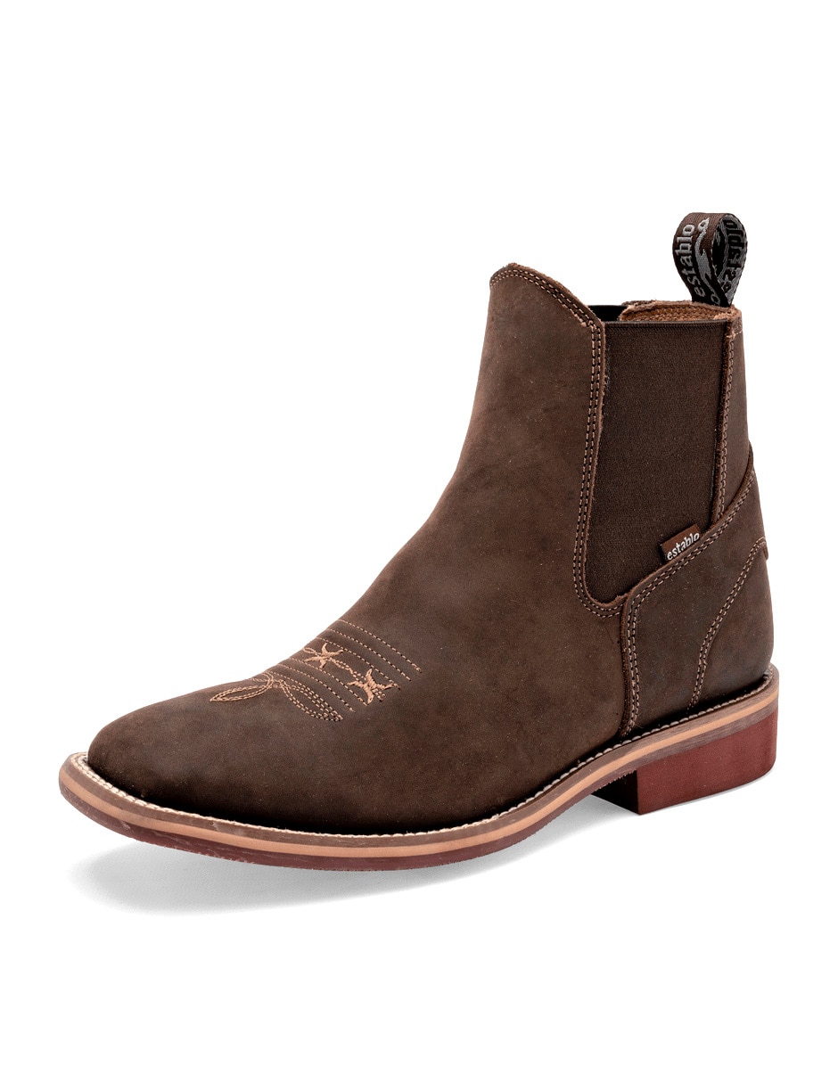 Bota Establo de piel para hombre