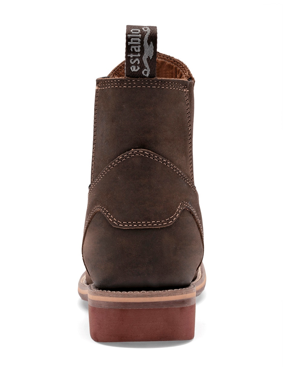 Bota Establo de piel para hombre