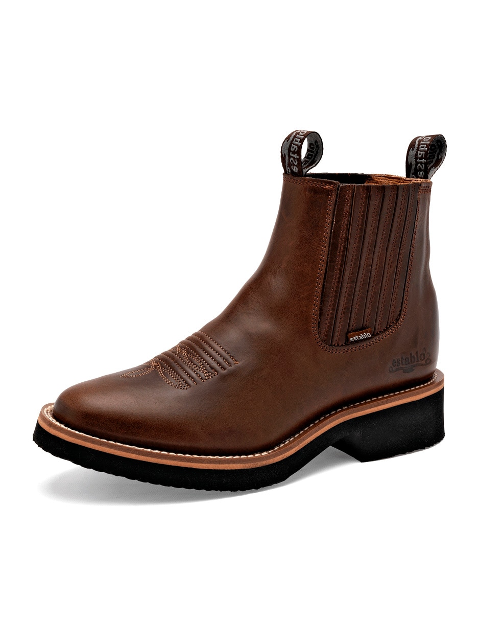 Bota de piel para hombre 2