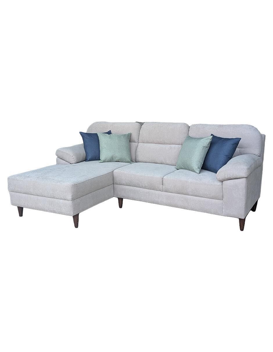 Sala modular izquierda roma gris mod izq galo furniture "de" tela