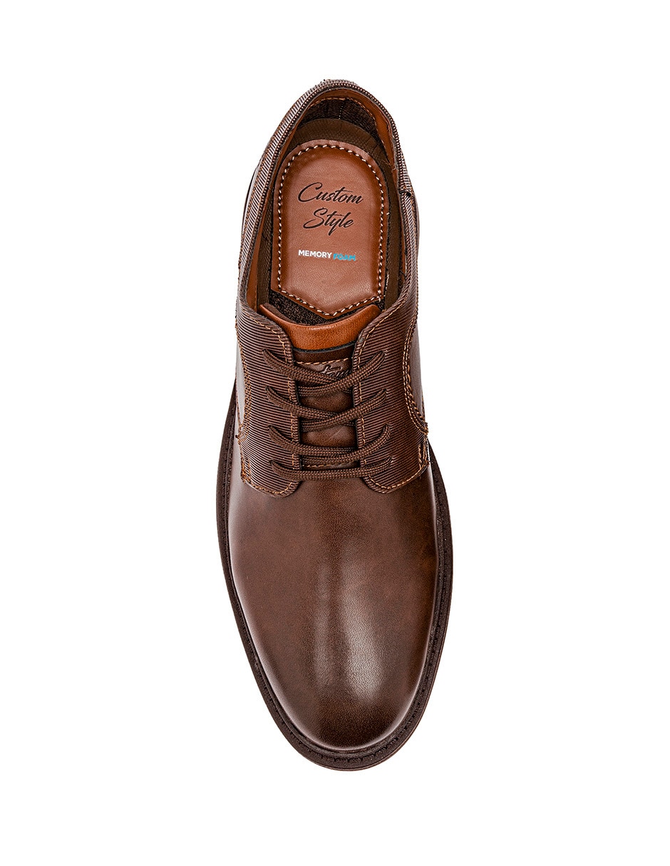 Zapato derby Negro Total para hombre
