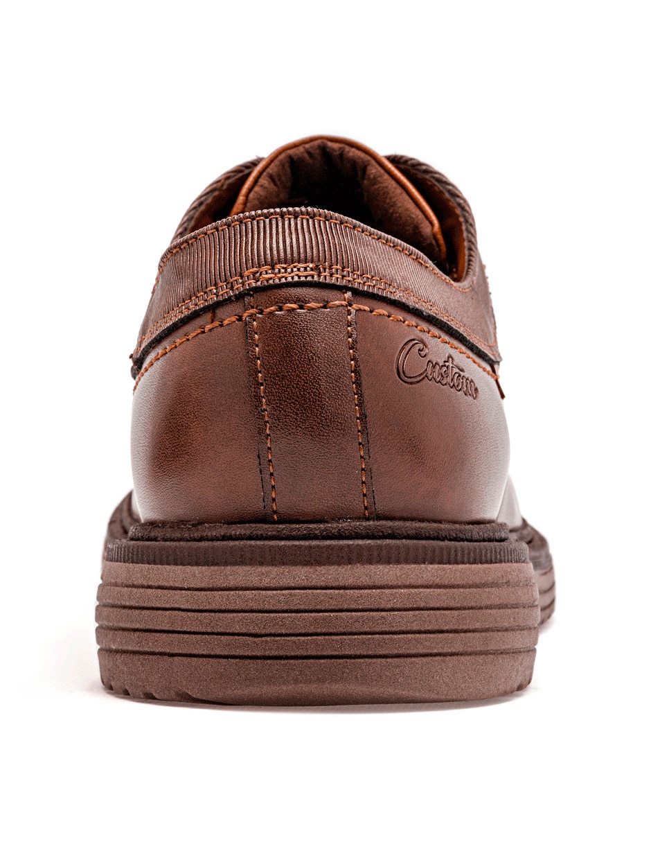 Zapato derby Negro Total para hombre