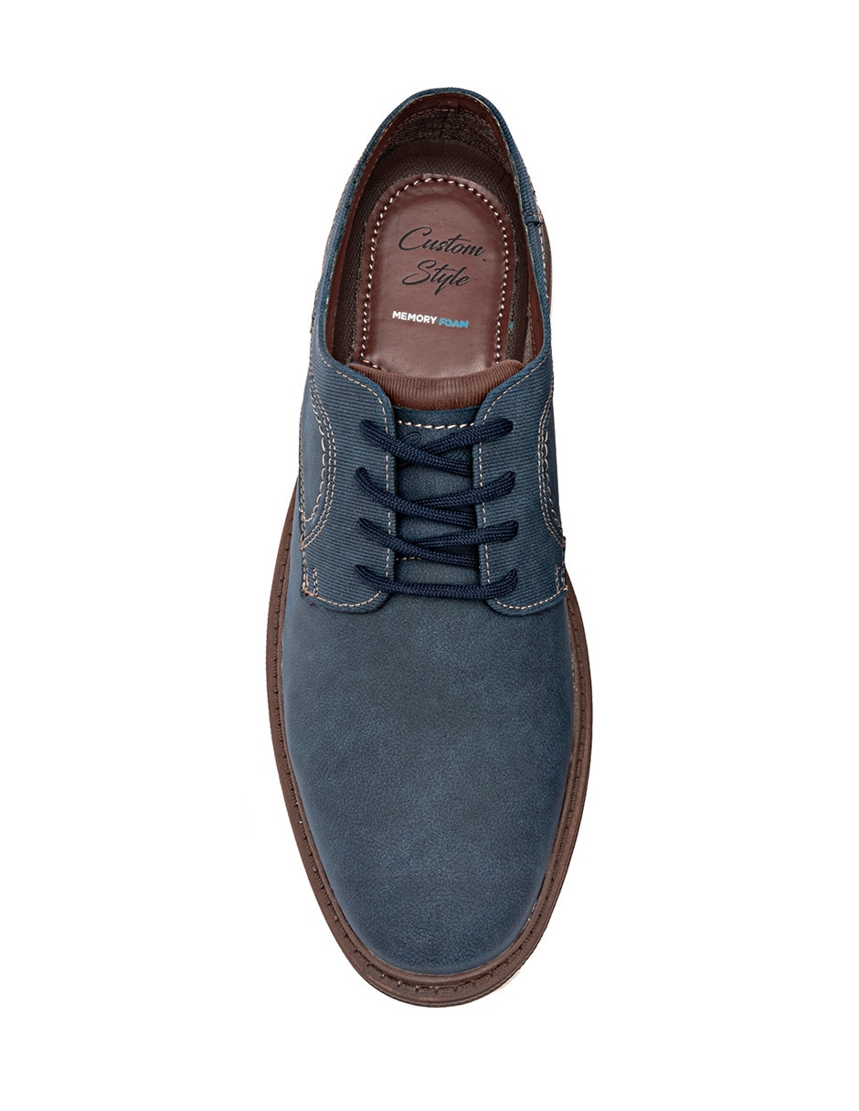 Zapato derby Negro Total para hombre