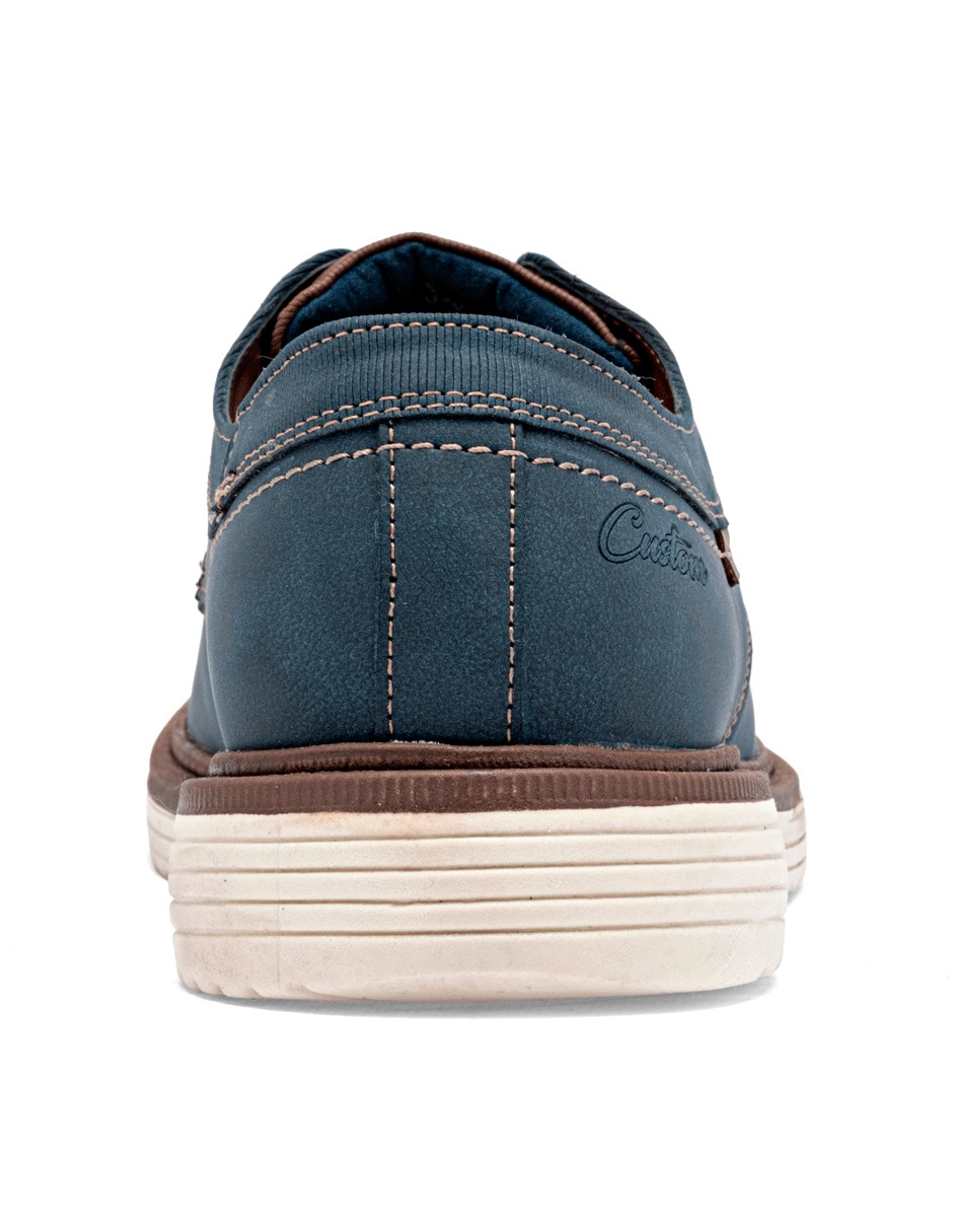Zapato derby Negro Total para hombre