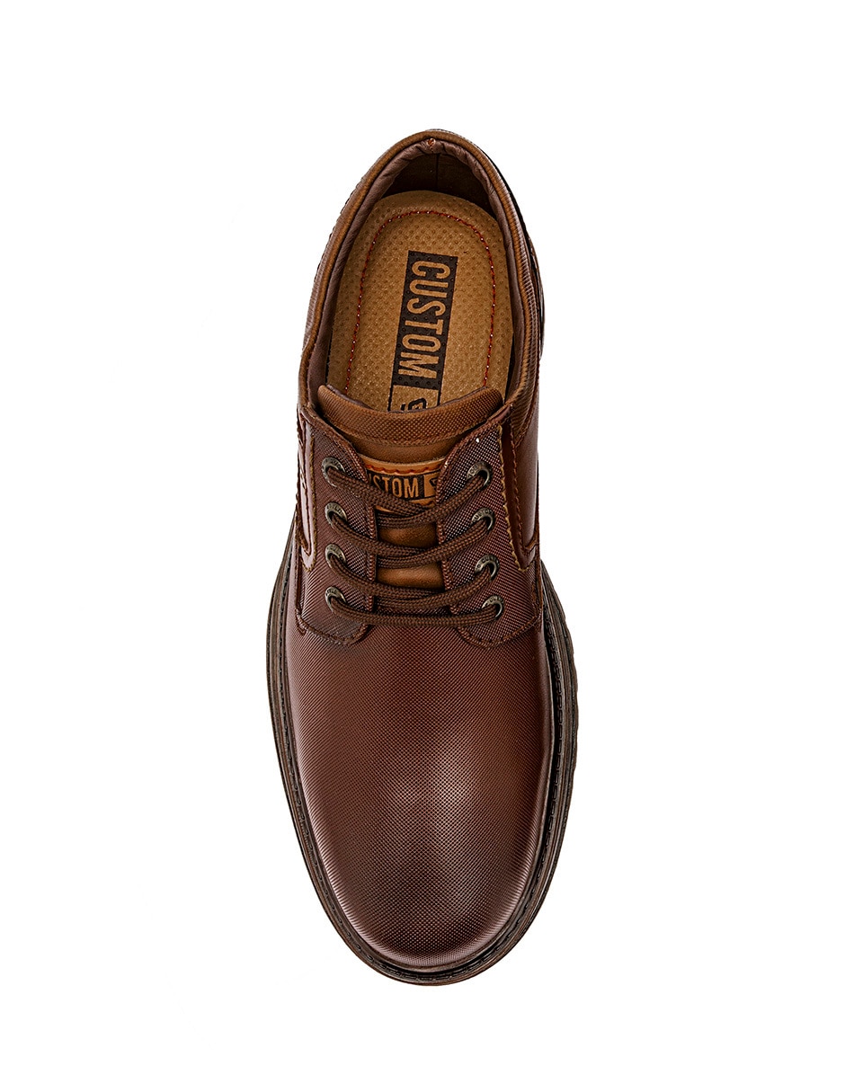 Zapato derby Negro Total para hombre