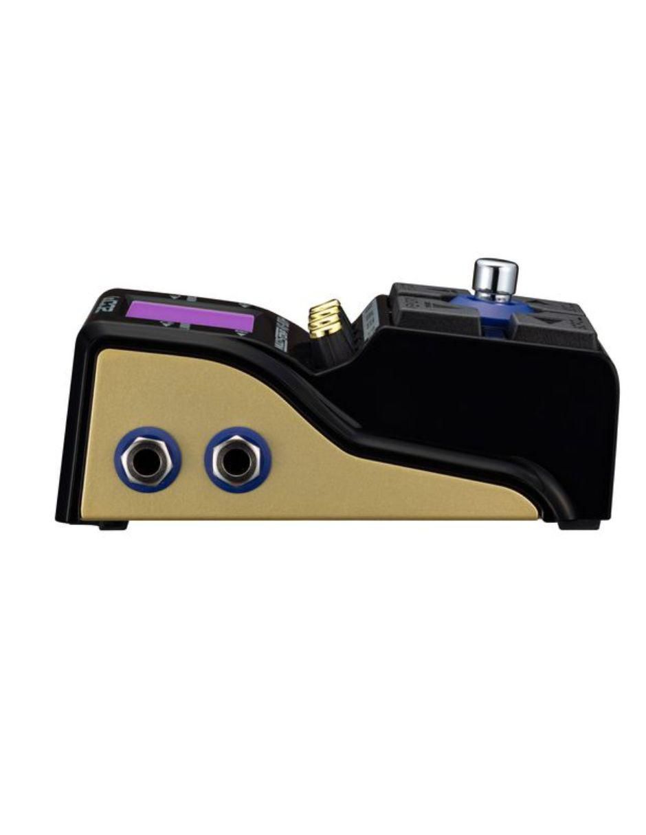 Pedal para guitarra eléctrica Zoom