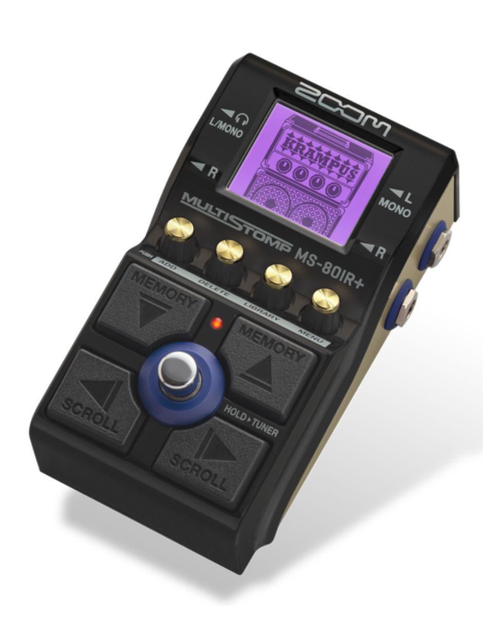 Pedal para guitarra eléctrica Zoom