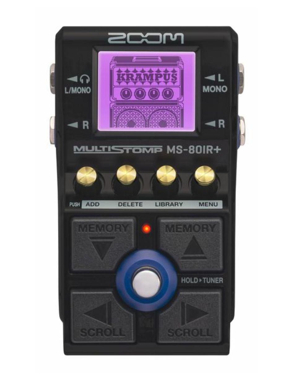 Pedal para guitarra eléctrica Zoom