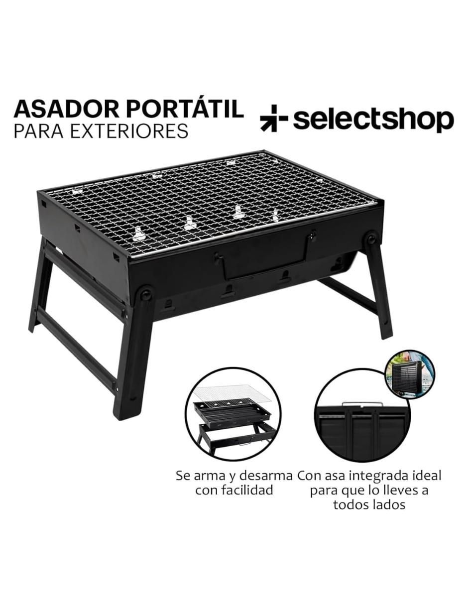 Asador de carbón Select Shop de metal