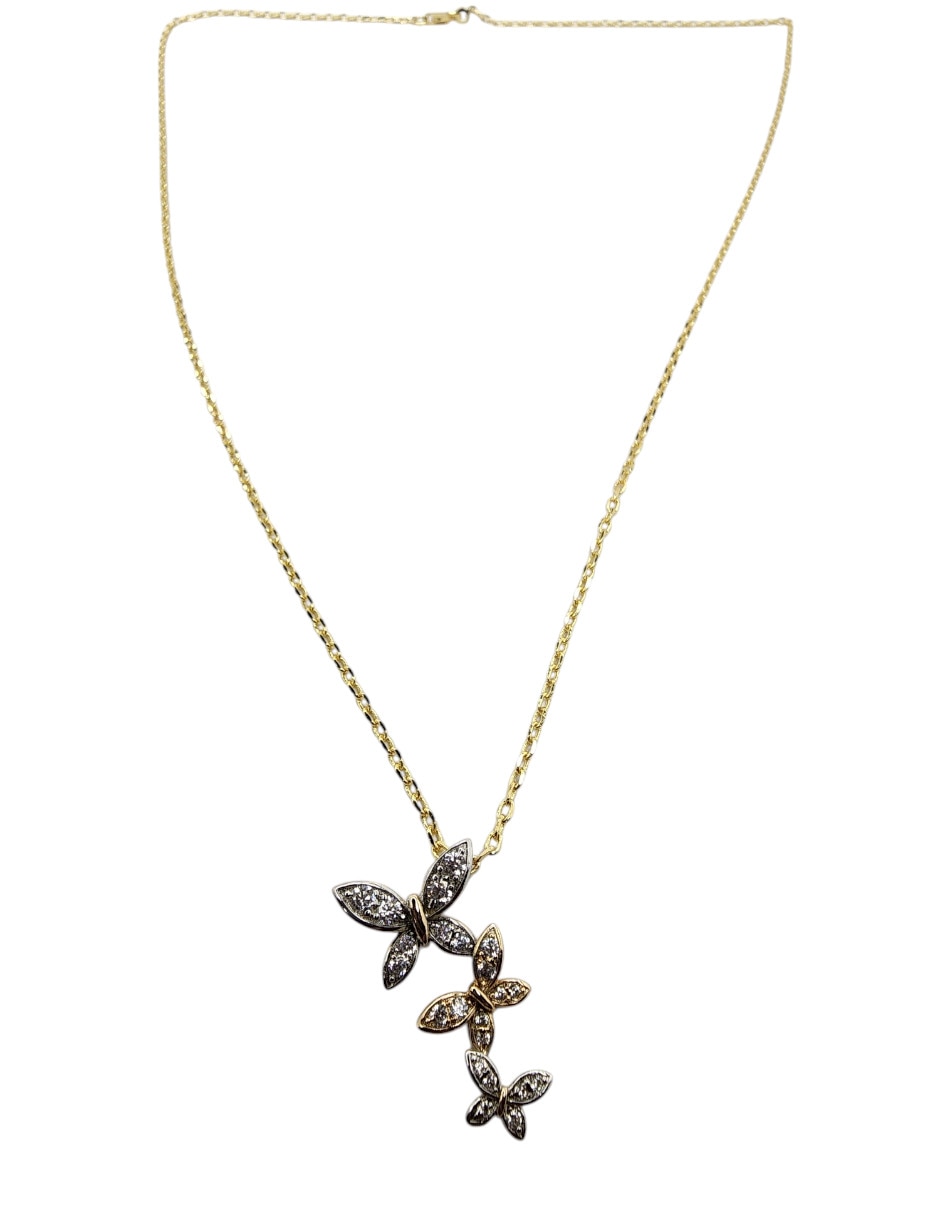 Collar con dije de tortuga Limerence By Claudia Herrera Marina de oro laminado 14 K