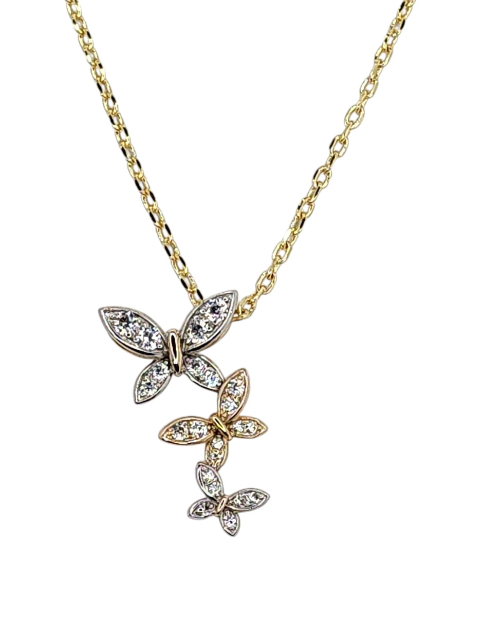 Collar con dije de tortuga Limerence By Claudia Herrera Marina de oro laminado 14 K