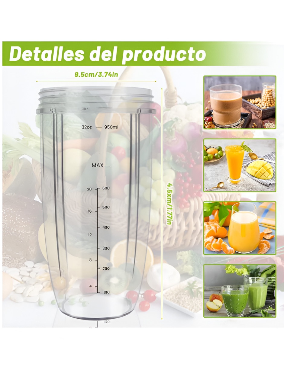 Set de vasos para licuadora 3