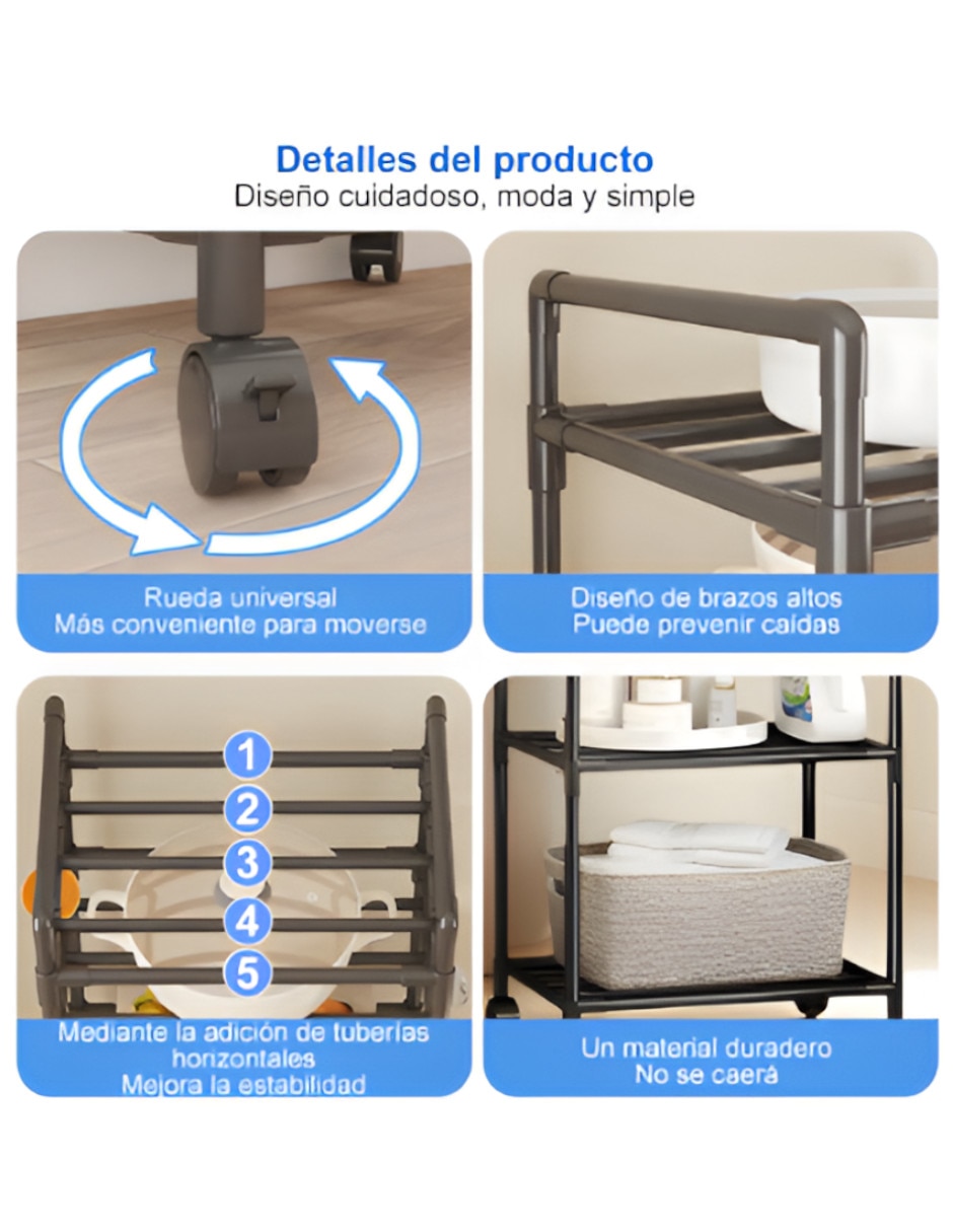 Estante de metal XTLLAR13157