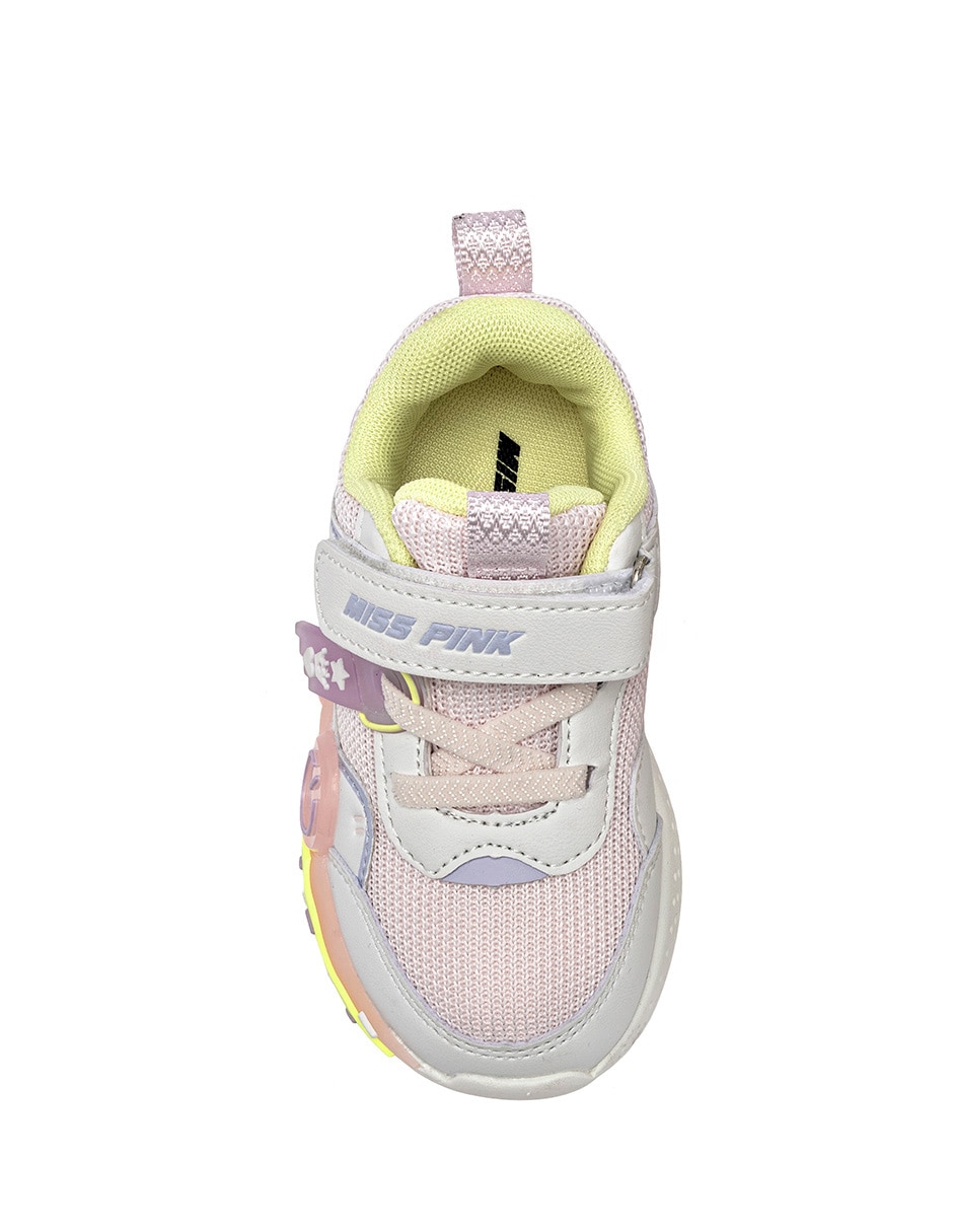 Tenis Miss Pink para niña