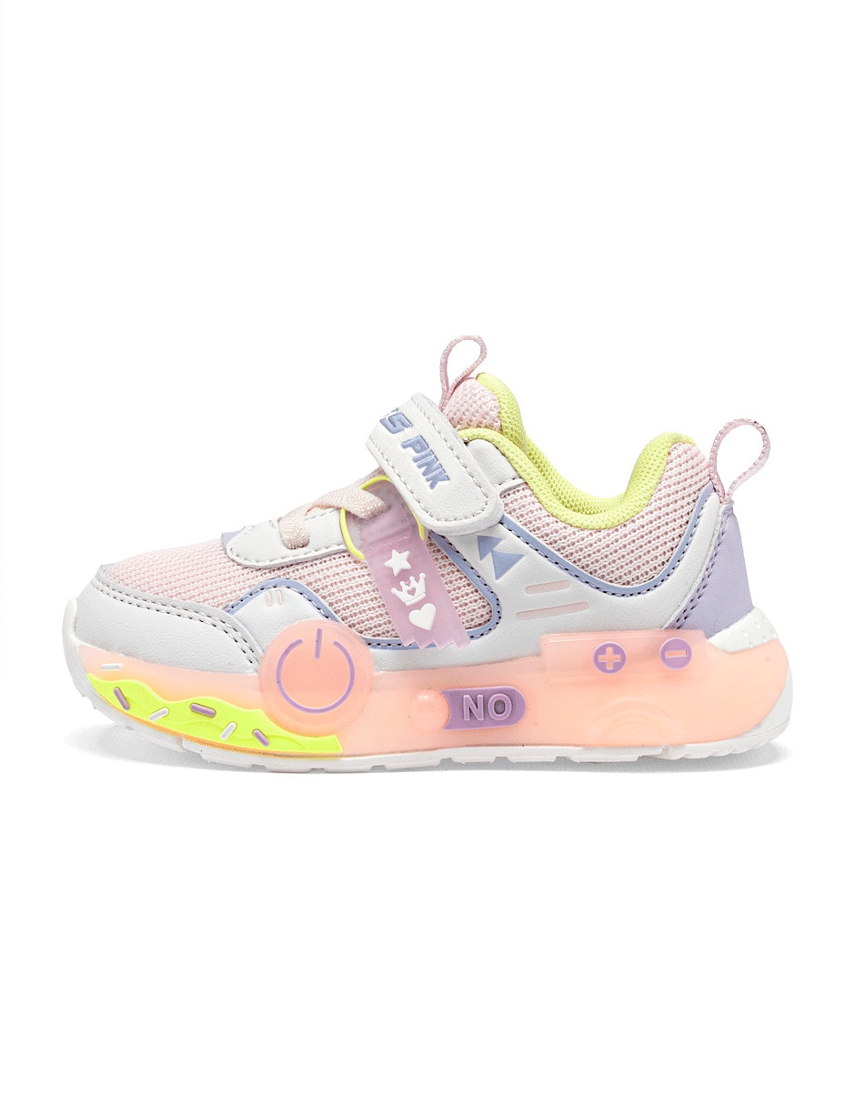 Tenis Miss Pink para niña