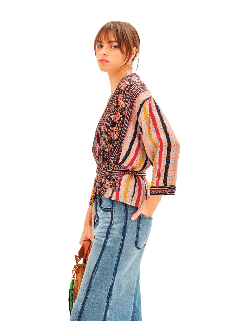 Capa/Poncho/Kimono Para Mujer 2