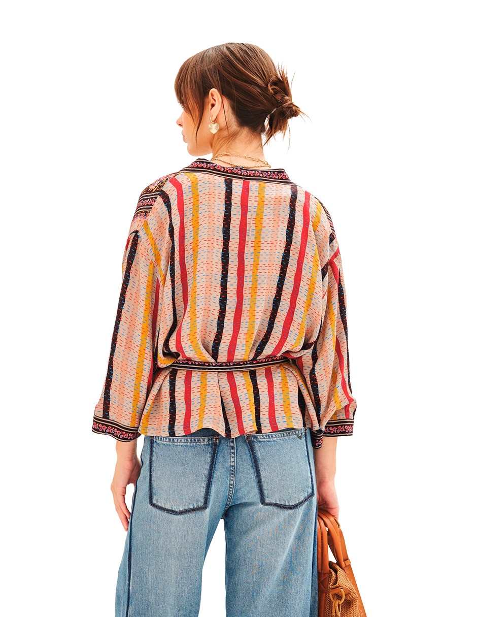 Capa/Poncho/Kimono Para Mujer 3