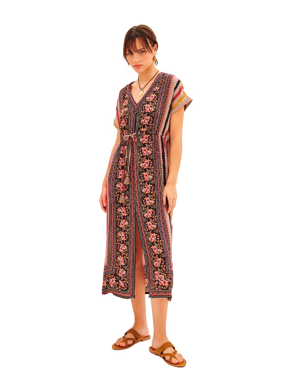 Vestido Largo Casual Para Mujer