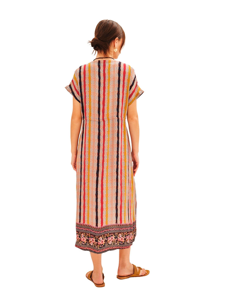 Vestido Largo Casual Para Mujer 3