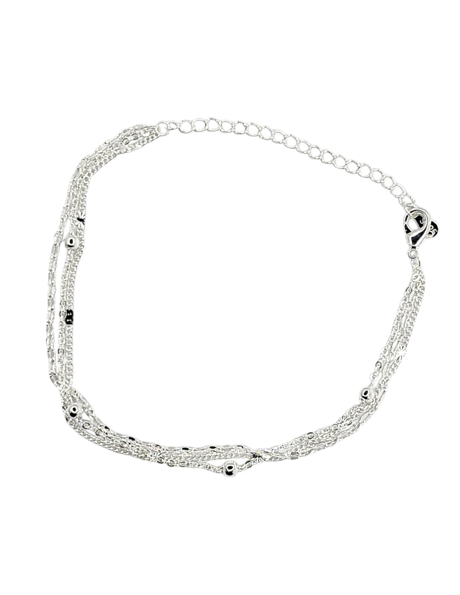 Pulsera de plata P 925 Clasica acabado brillante 3