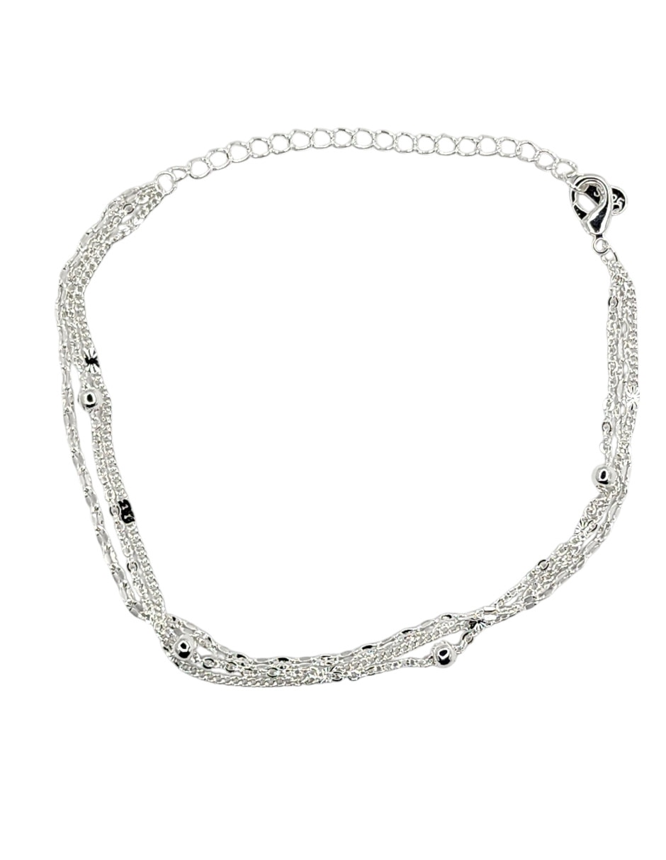Pulsera de plata P 925 Clasica acabado brillante 1