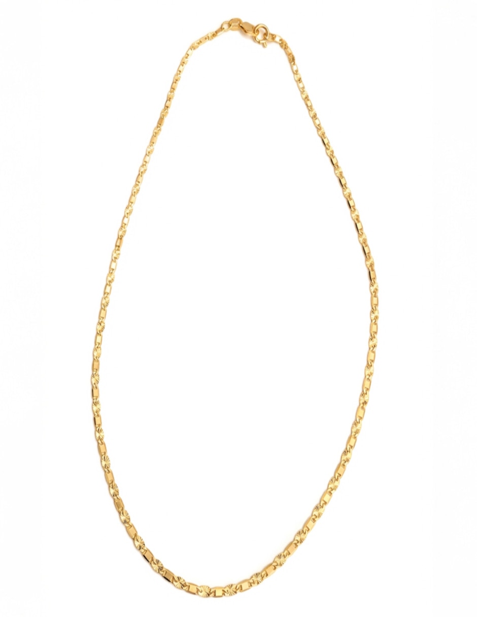 Cadena Oro Laminado de 18 K 2