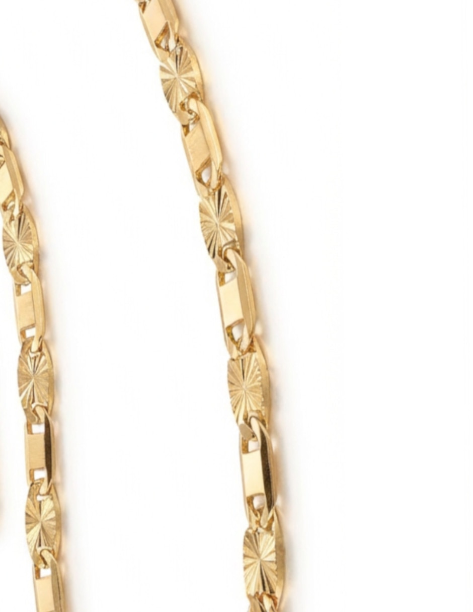 Cadena Oro Laminado de 18 K 6