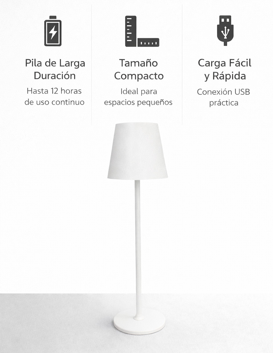 Lampara mesa led Bistro8001 3