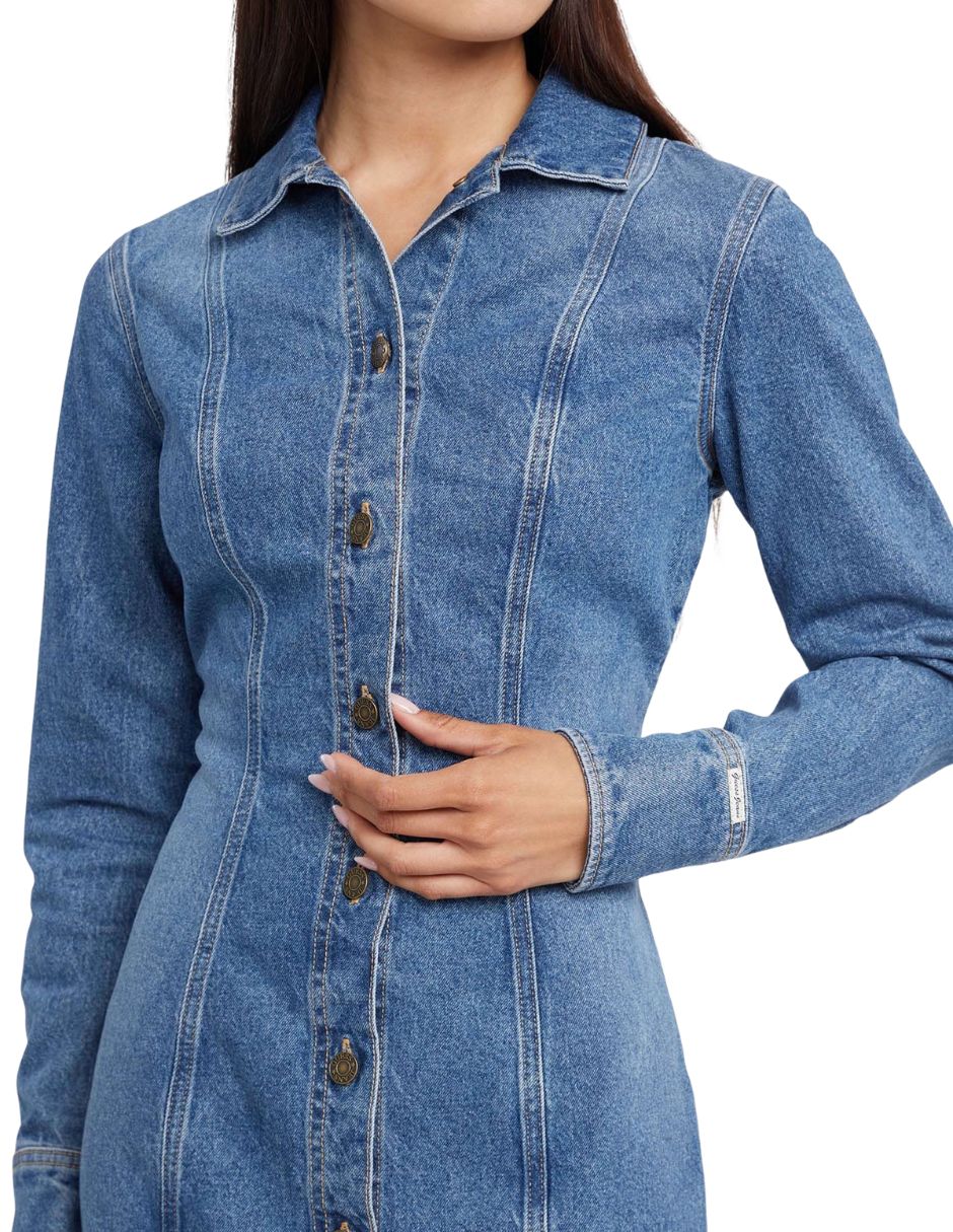 Vestido mini casual Guess Jeans para mujer