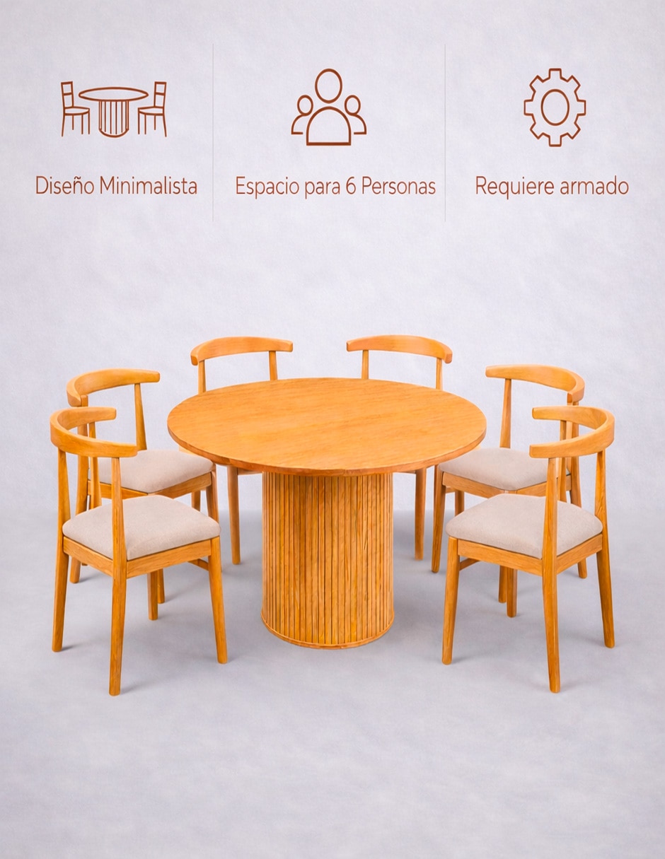 Comedor para 6 personas 6