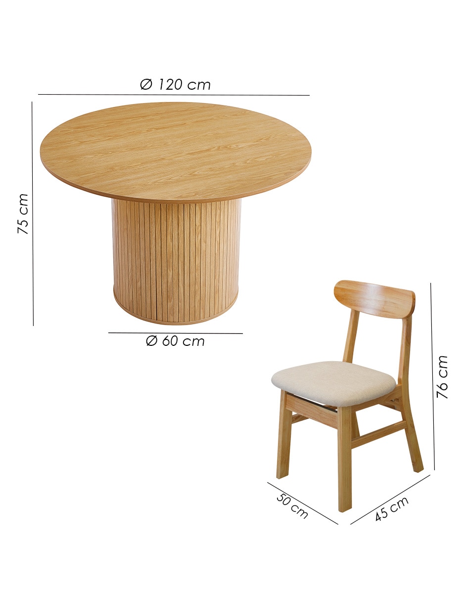 Comedor para 6 personas 8